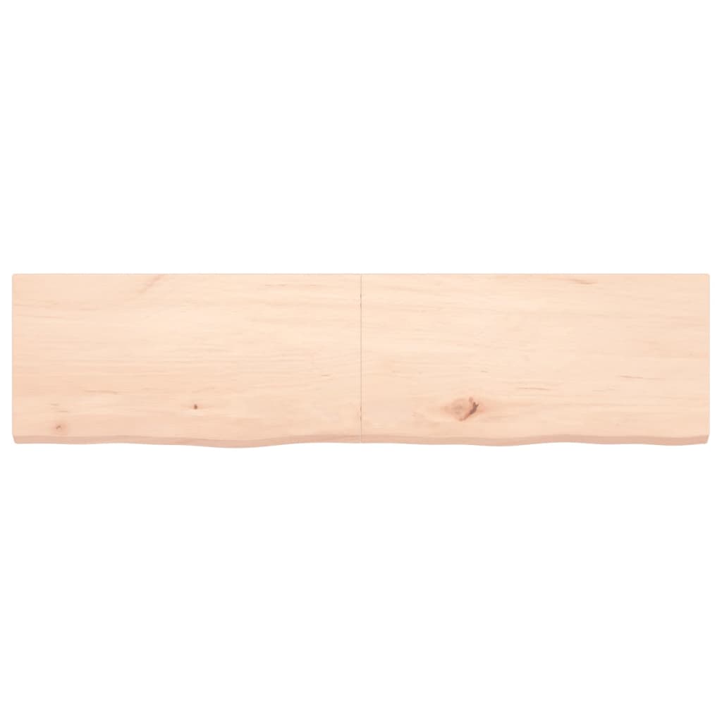 Vidaxl wastbasin Blat 160x40x (2-4) cm onbehandelten Holz