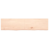 Vidaxl wastbasin Blat 160x40x (2-4) cm onbehandelten Holz