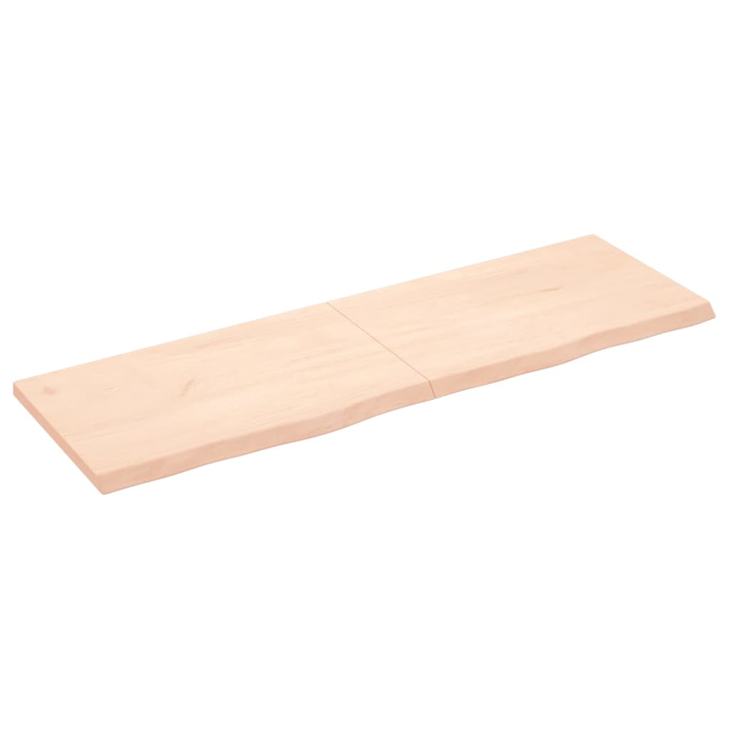 Vidaxl Washbasin Sheet 160x50x (2-4) CM Madera maciza no tratada