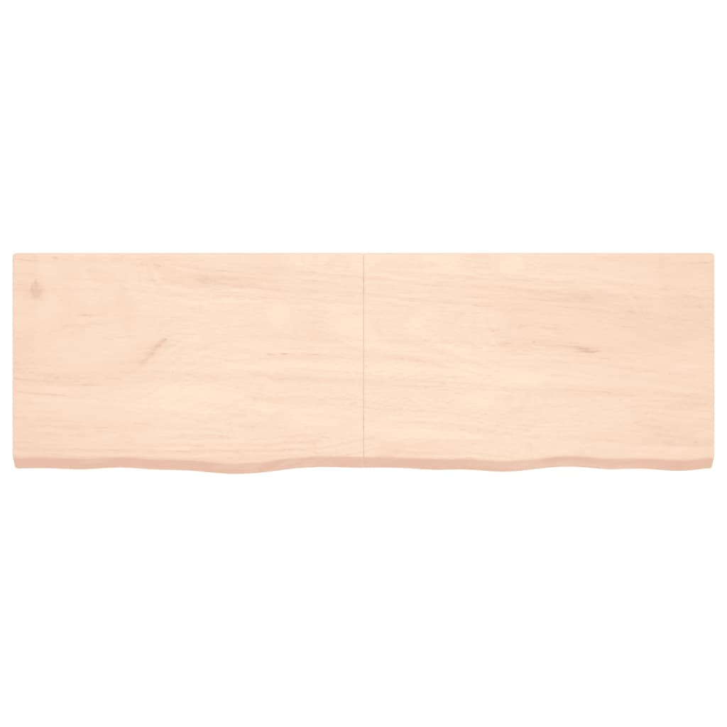 Vidaxl Washbasin Sheet 160x50x (2-4) CM Madera maciza no tratada