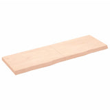 Vidaxl Washbasin Sheet 160x50x (2-6) CM Madera maciza no tratada