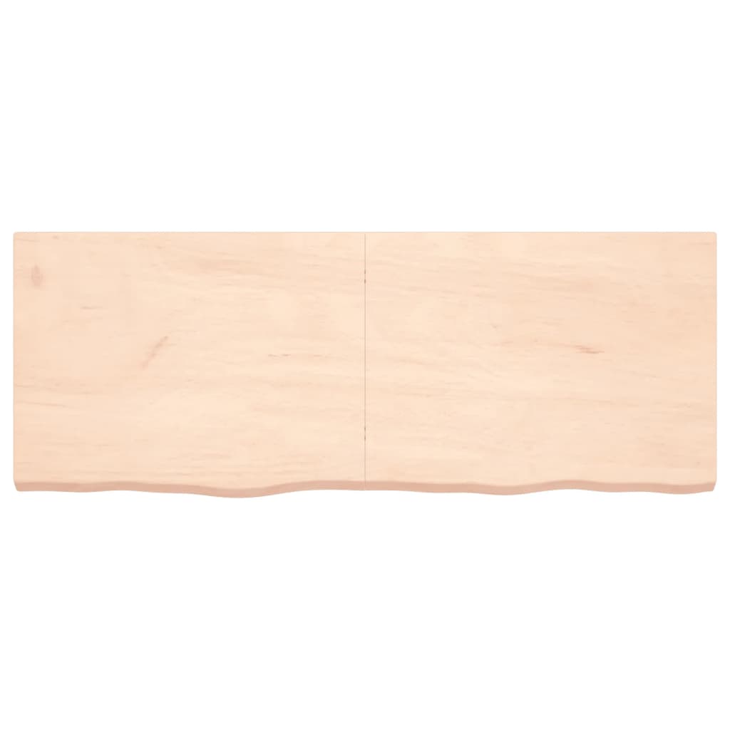 Vidaxl Washbasin Sheet 160x60x (2-6) CM Madera sólida no tratada