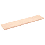 VIDAXL SCHEDA DI BASHBASIN 180x40x (2-4) cm Legno massiccio non trattato