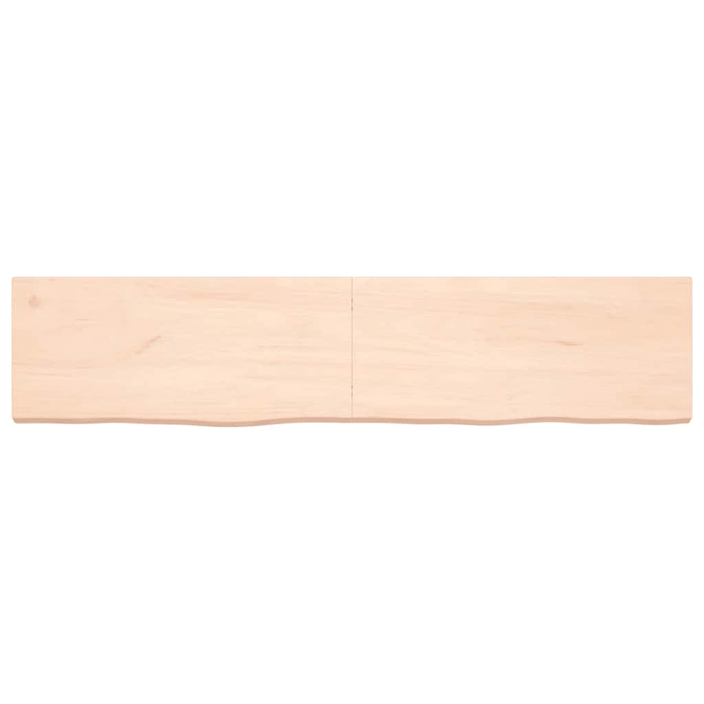 Vidaxl Washbasin Sheet 180x40x (2-6) CM Madera maciza no tratada