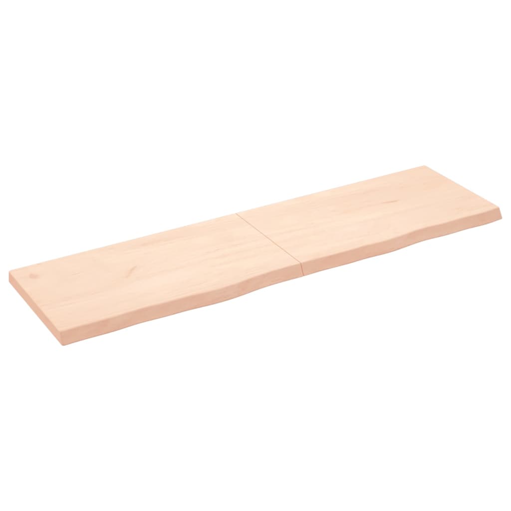 Vidaxl Washbasin Sheet 180x50x (2-6) CM Madera sólida no tratada