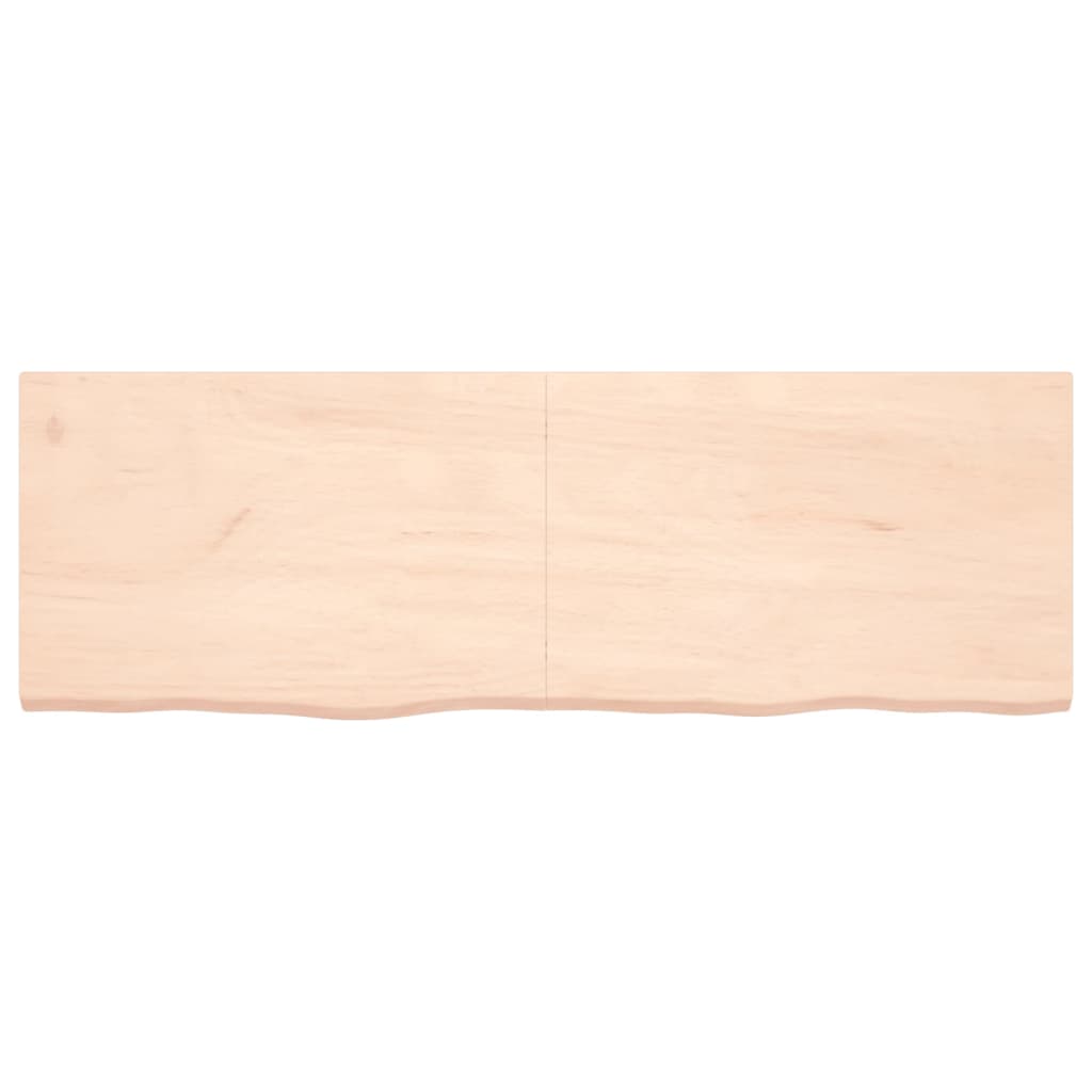 Vidaxl Washbasin Sheet 180x60x (2-4) CM Madera maciza no tratada