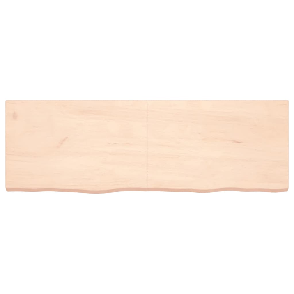 VidaXL Washbasin sheet 180x60x (2-6) cm Untreated solid wood