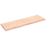 Vidaxl Washbasin Sheet 200x60x (2-6) CM Madera sólida no tratada