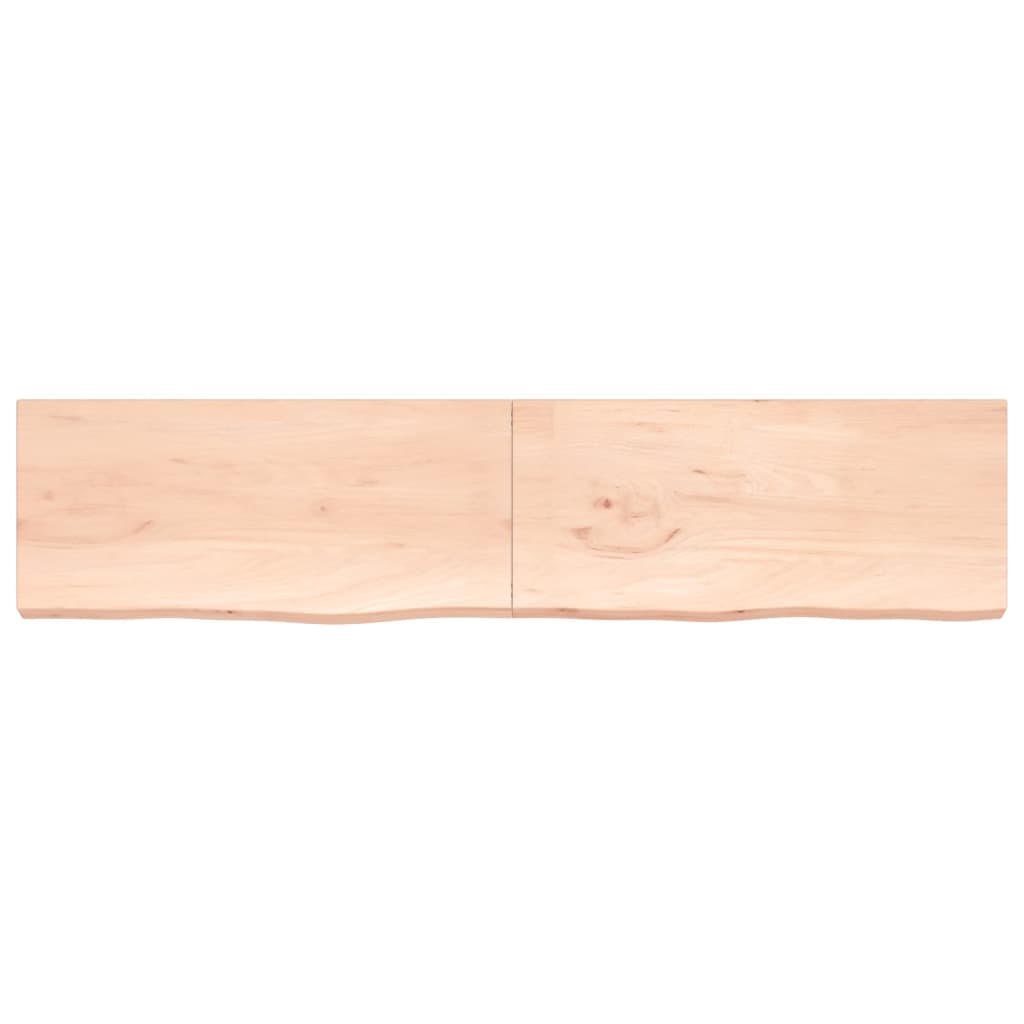 Vidaxl Washbasin Sheet 220x50x (2-6) cm non trattato in legno massiccio