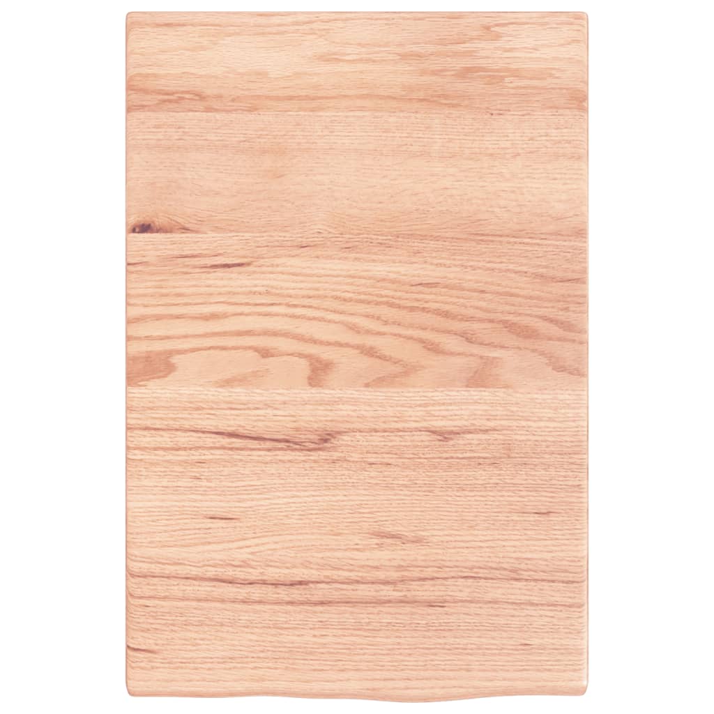 Vidaxl wastbasin Blat 40x60x2 behandelt de verständleche Holz Liichtbrong