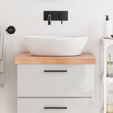 Vidaxl Washbasin Blat 60x60x (2-6) cm behandelt de staarke Holzhongbrong behandelt