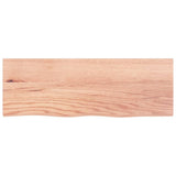Vidaxl wastafelblad 80x30x2 behandeld massief hout lichtbruin
