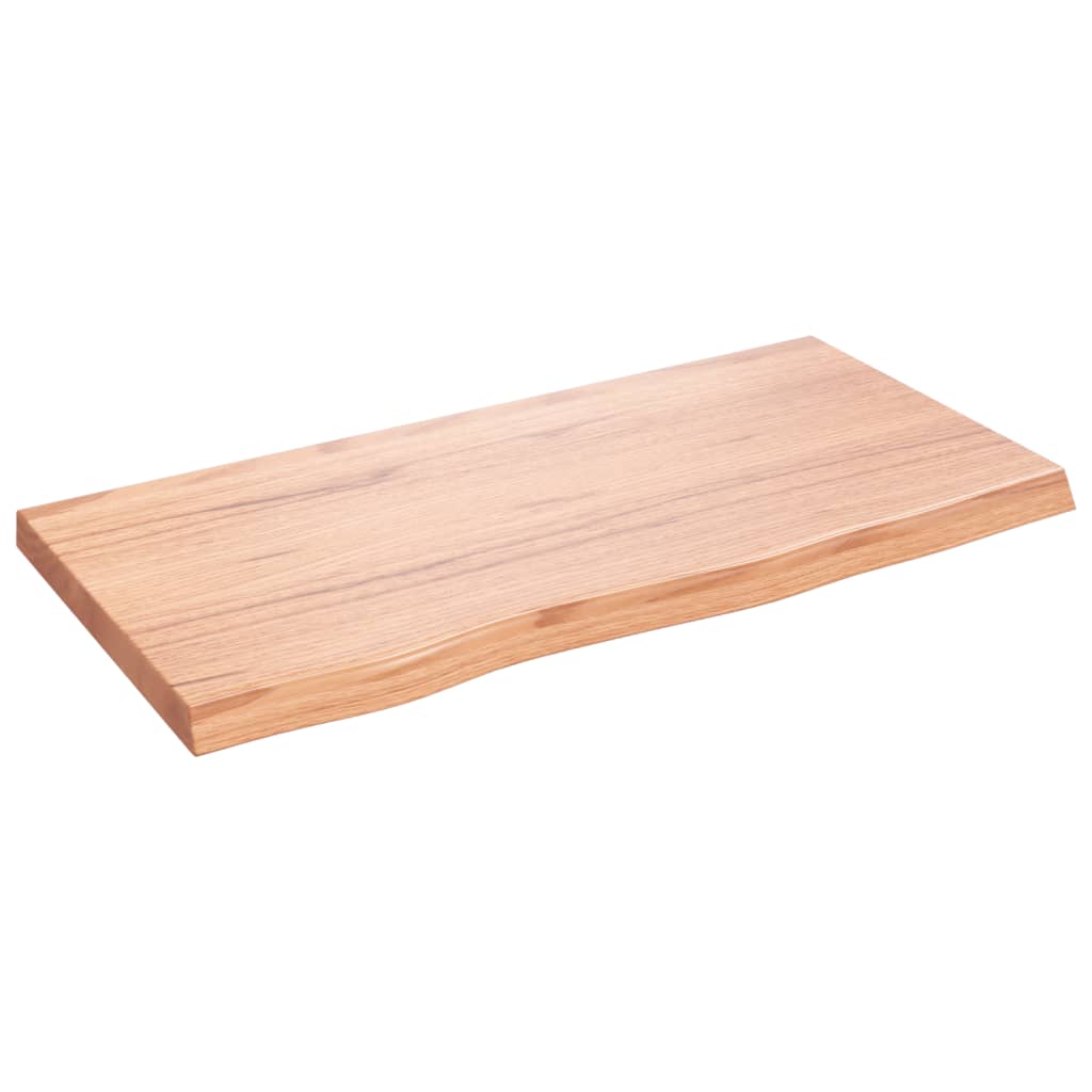 VIDAXL WASHBAIN-TABELLE 80x40x (2-4) CM behandelt massives Holz hellbraun