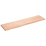 VIDAXL WASHBAIN-Blatt 160x40x (2-4) CM behandeltes massives Holz hellbraun