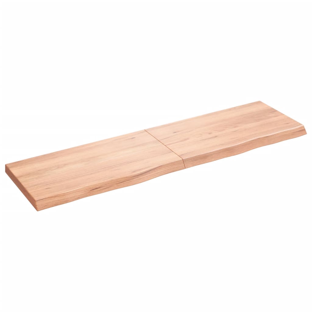 Vidaxl wastbasin Blat 180x50x (2-6) cm behandelt de staarken Holz Liicht Liichtbroch behandelt