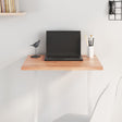 Vidaxl tafelblad 60x40x2 cm behandeld massief eikenhout lichtbruin