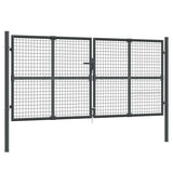 Vidaxl port Drot mesh 300x175 cm Stahrvolacit faarweg