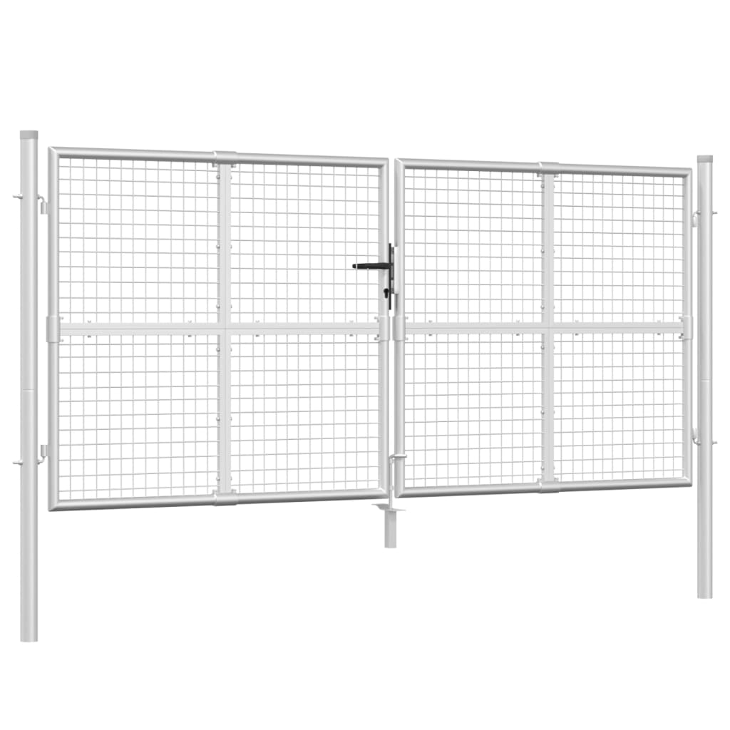 Vidaxl Port Wire Mesh 300x175 cm stål sølvfarvet