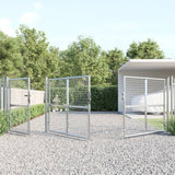 Vidaxl tuinpoort 400x175 cm a galvanizované ocelové stříbrné barvy