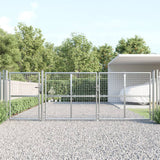 Vidaxl tuinpoort 400x175 cm a galvanizované ocelové stříbrné barvy