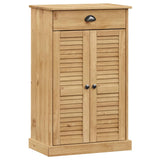 Vidaxl Schong Cabinet Vigo 60x33x96 cm zolidd Péiere