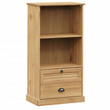 Vidaxl boekenkast vigo 60x35x114,5 cm massief grenenhout