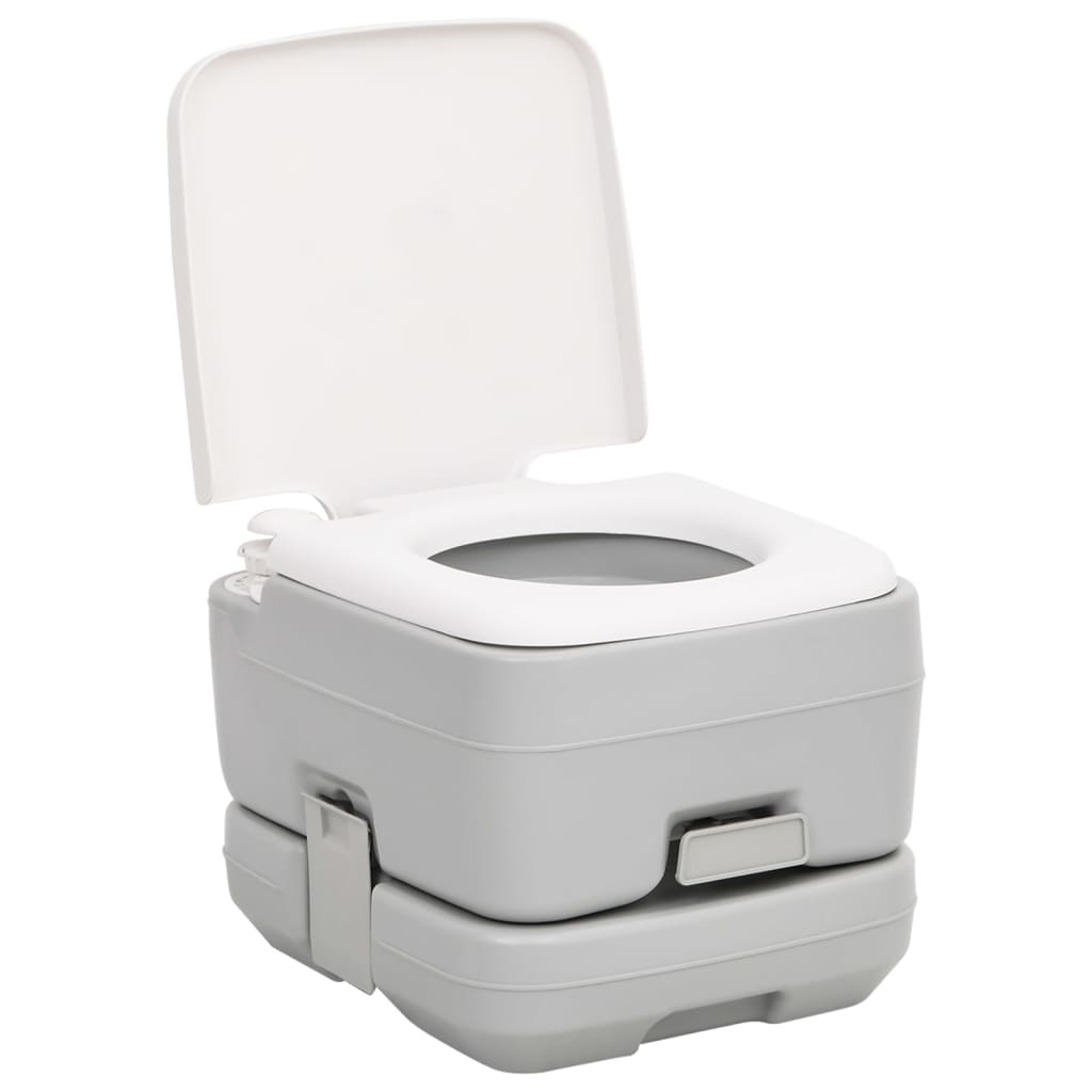 Vidaxl Camping Toilet and Water Tank Set portable