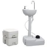 Vidaxl Camping Toilet et lavabo Portable