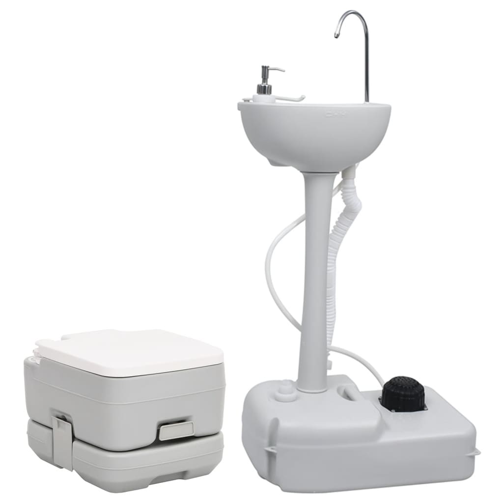 Vidaxl Camping Wathid y Washbasin Portable