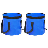 Vidaxl Emmers 2 stk. Foldning 20 L PVC Blue