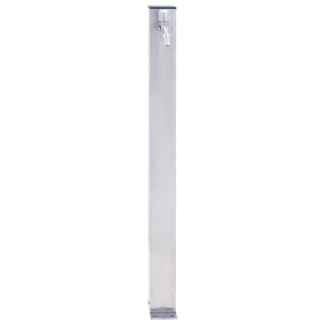 Vidaxl waterzuil vierkant 60 cm roestvrij staal