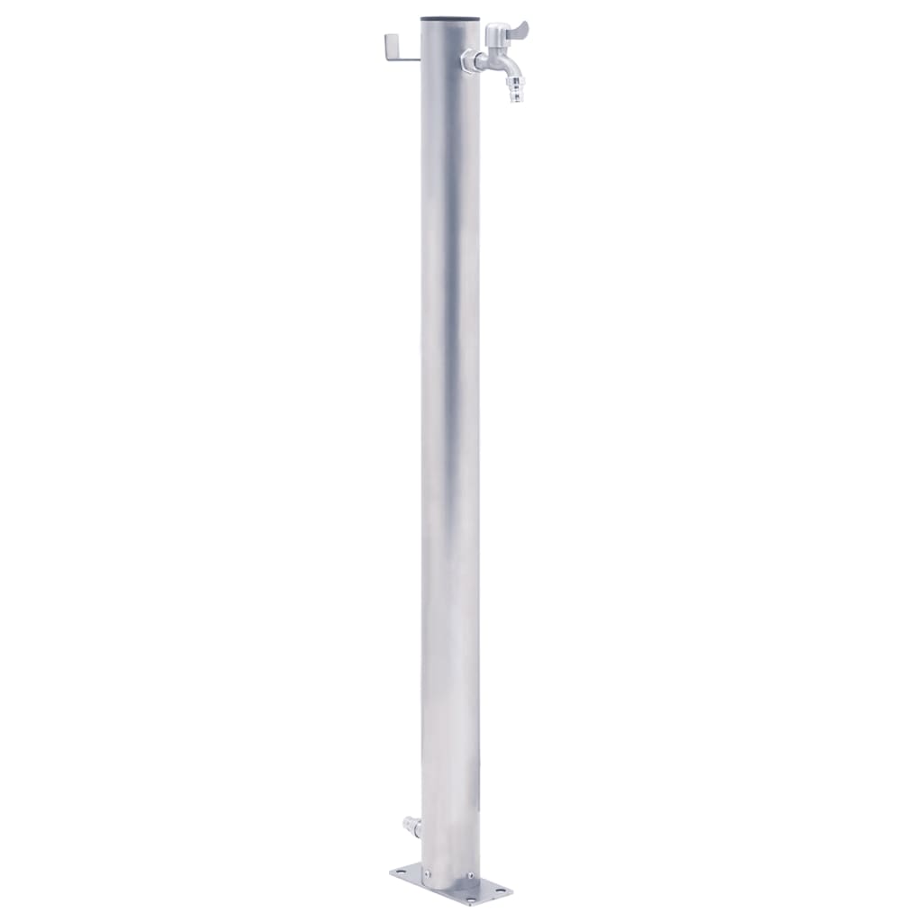 Colonne d'eau vidaxl autour de 40 cm en acier inoxydable