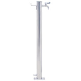 Colonne d'eau vidaxl autour de 40 cm en acier inoxydable