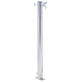 Vidaxl waterzuil 100 cm roestvrij staal rond