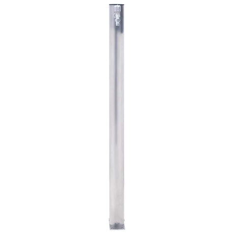 Vidaxl waterzuil 100 cm roestvrij staal rond