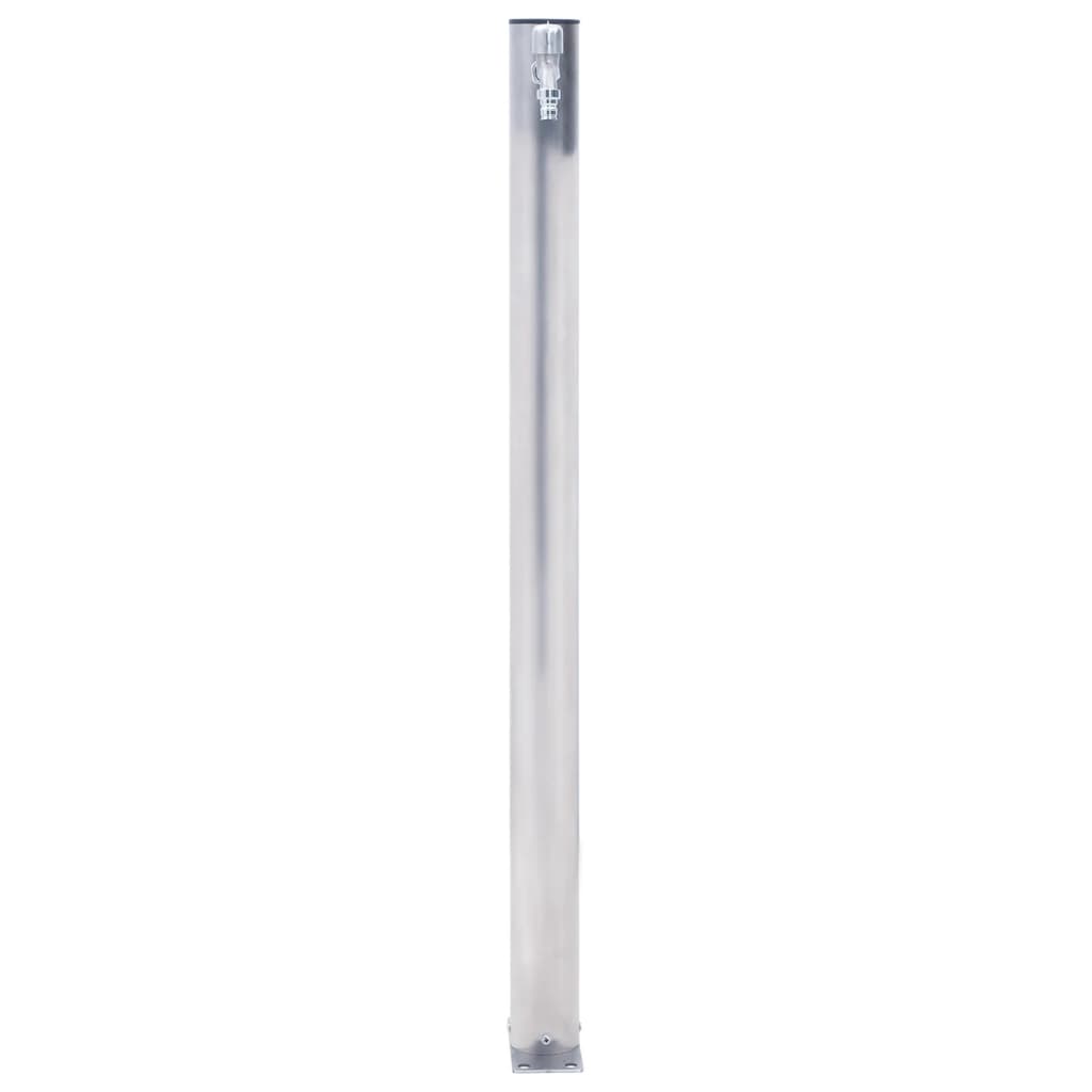 Vidaxl Water Colmn 100 cm en acier inoxydable rond