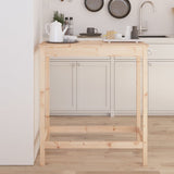 Vidaxl bartafel 100x50x110 cm massief grenenhout
