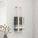 Vidaxl Towel rack 23x18x90 cm Solid pine white