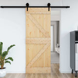 Vidaxl Door Narvik 85x210 cm Solid Pine