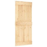 Vidaxl Door Narvik 90x210 cm Solid pine