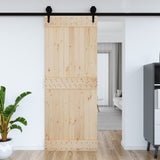 Vidaxl Door Narvik 90x210 cm Solid pine