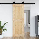 Vidaxl Door Narvik 80x210 cm Solid Pine