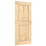 Vidaxl Door Narvik 90x210 cm Solid fyrretræ