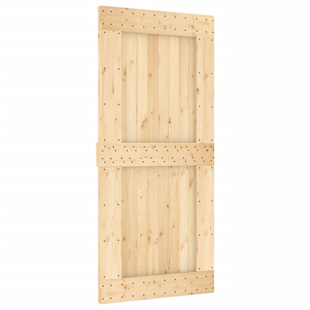 Vidaxl Door Narvik 95x210 cm Solid Pine