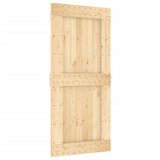 Vidaxl Door Narvik 95x210 cm Solid furu