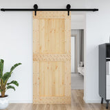 Vidaxl Door Narvik 95x210 cm Solid Pine