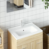 Vidaxl Washbasin Rectangular 61x48x19,5 cm keramická bílá