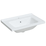 Vidaxl Washbasin Rectangular 71x48x19,5 cm bianco ceramico