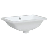 Vidaxl Washingin Rectangular 41.5x26x18.5 cm Céramique blanc