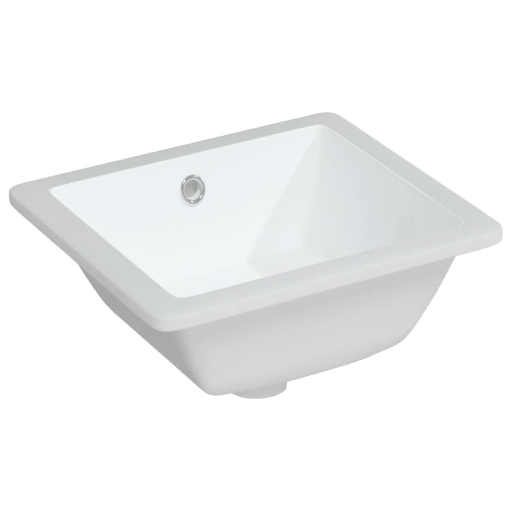 BIDAXL WASHBASIN RECTANGULAR 36X31.5X16.5 cm Keramisk vit